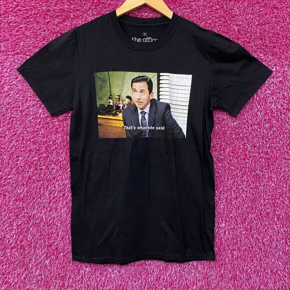 The Office Michael Scott Thats What She Said Meme T-Shirt Small - Picture 1 of 4